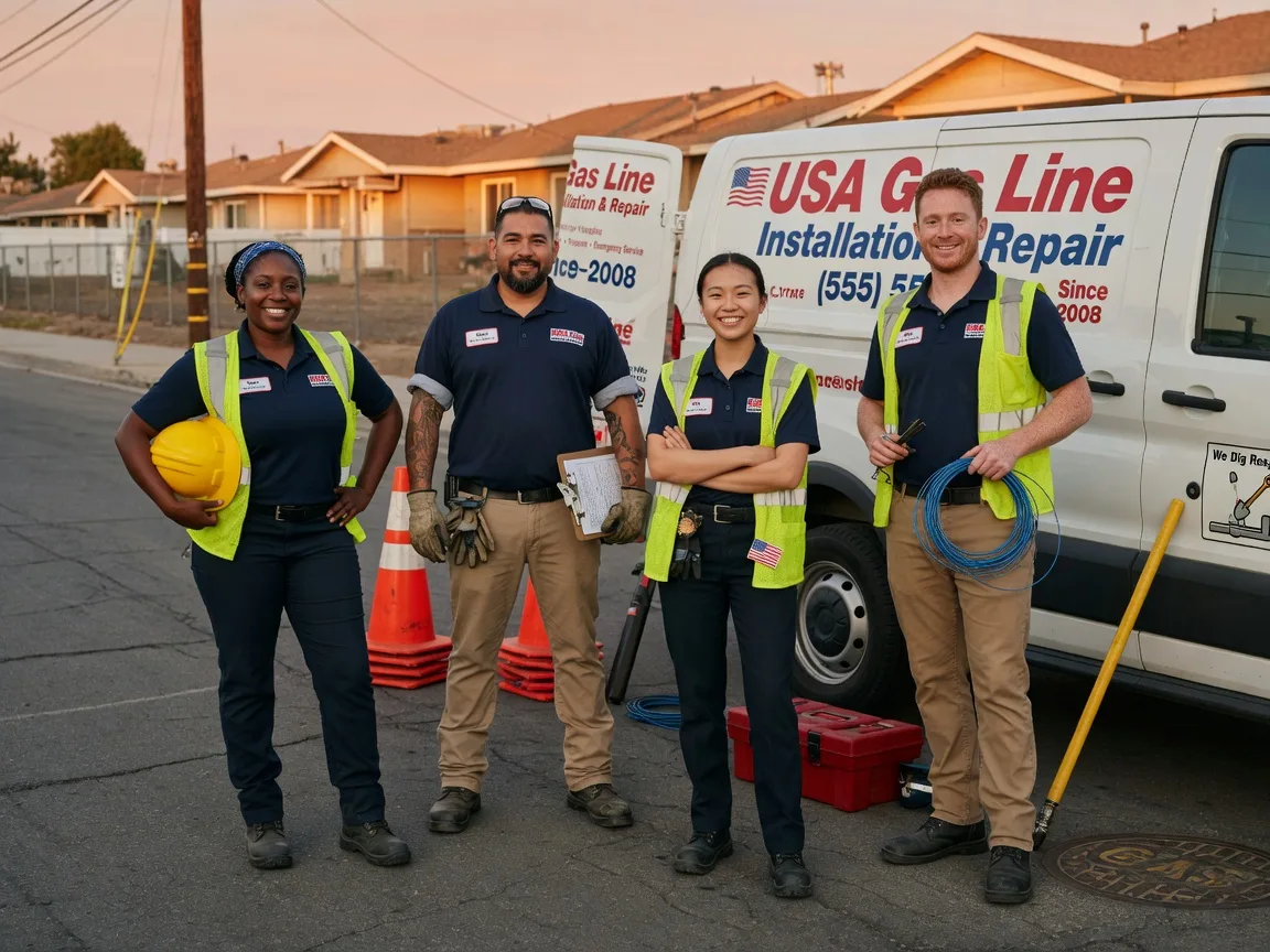 Gas Line Installation company in Denver, PA